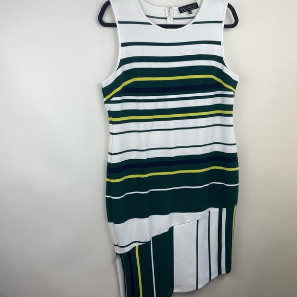 Eloquii Variegated Stripe Dress Size 14 - Picture 2 of 9